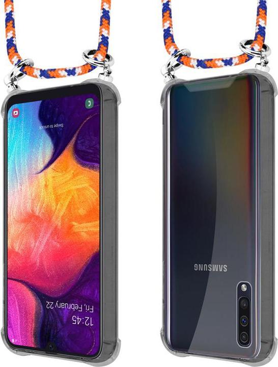 Produktbild Cadorabo TPU Handy Kette SILBER Cover