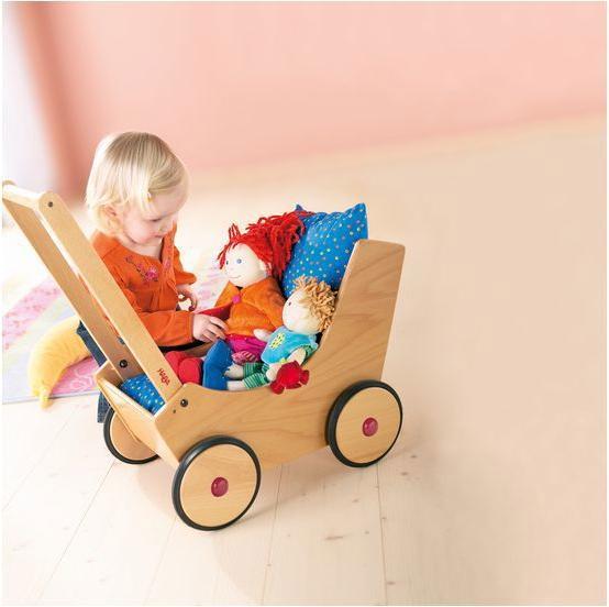 Productafbeelding Haba Poppenwagen natuur