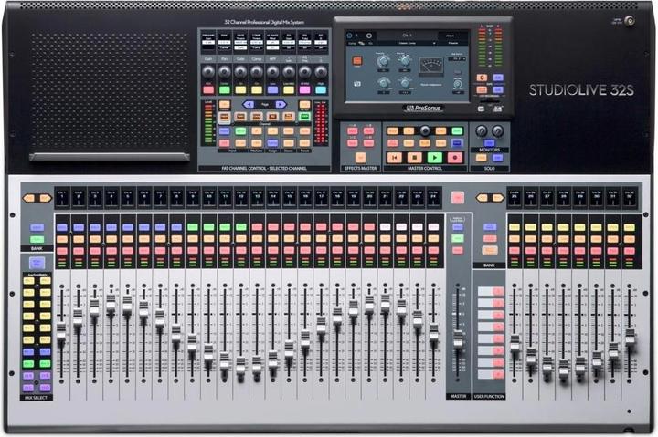 PreSonus Mischpult StudioLive 32S – 32-Kanal, digital (Studio- und Livemixer)