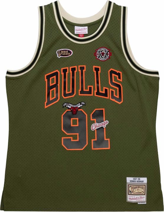 Produktbild Mitchell & Ness NBA Chicago Bulls Dennis Rodman Swingman Trikot Herren (L)