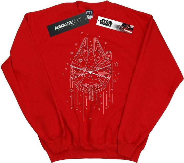 Image du produit Star Wars - Sweat MILLENNIUM FALCON CHRISTMAS TREE DELIVERY - Homme (L)
