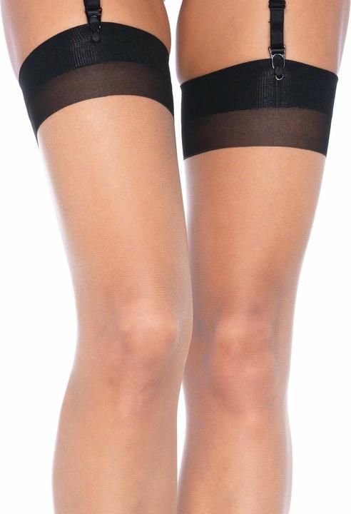 Image du produit Leg Avenue Bas avec couture bicolore (Taille unique)