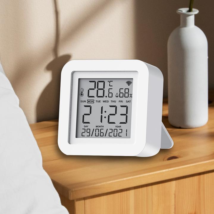 Image du produit Lasmex Capteur de température et d'humidité, station météorologique SMART Tuya/WIFI LTC