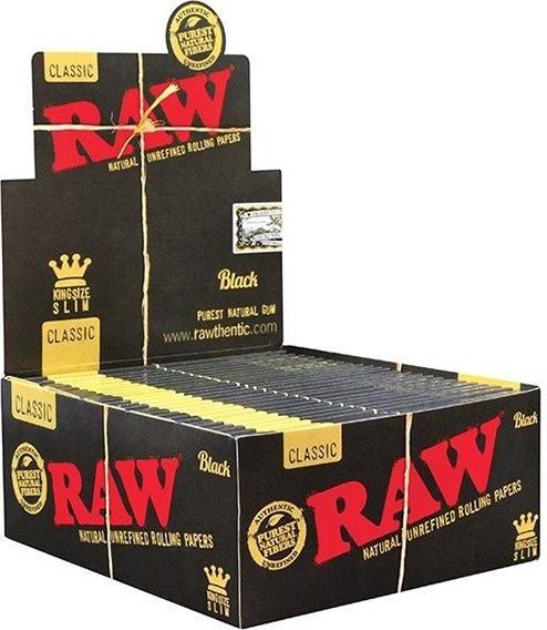 Immagine prodotto RAW Black Papers King Size Slim Extra Fine Box