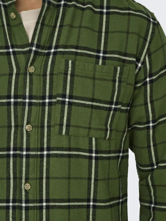 Actual product image Only & Sons Onsral Ls Slim Check Shirt (XS)
