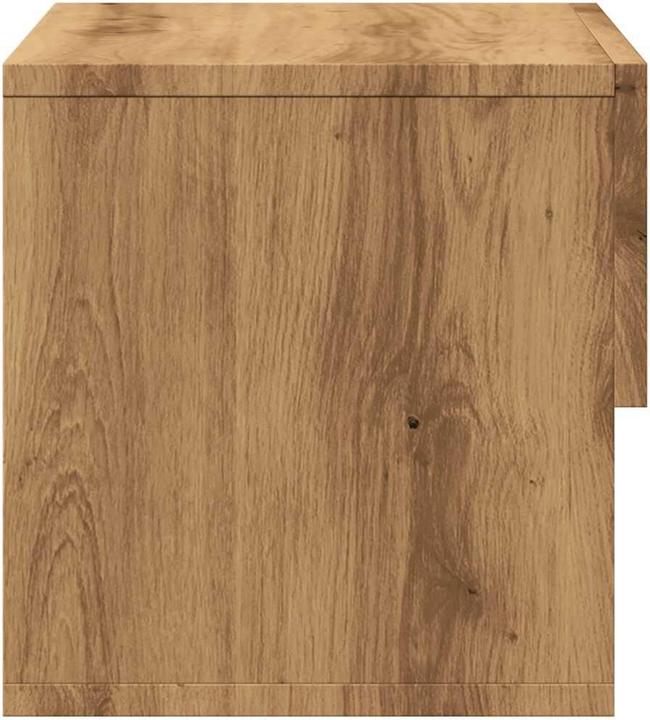 Immagine prodotto VidaXL Comodino Comodino a parete Comodino sospeso Quercia artigianale (46 x 29,5 x 30 cm)