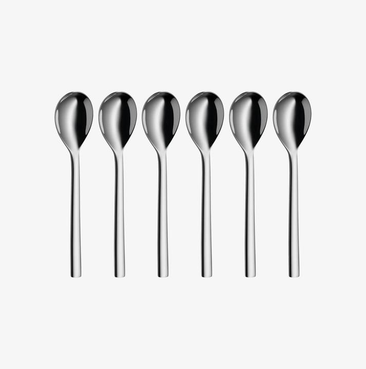 Produktbild WMF Kaffeebecherlöffel Set 6tlg Kaffeelöffel gross 15,5cm Nuova Edelstahl poliert (6 Stück, Löffel)