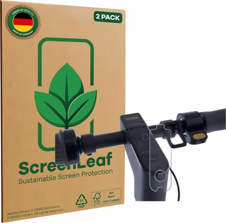 Image du produit ScreenLeaf Film de protection d'écran, Protection d'écran Écologique, Clear, Anti-Rayures