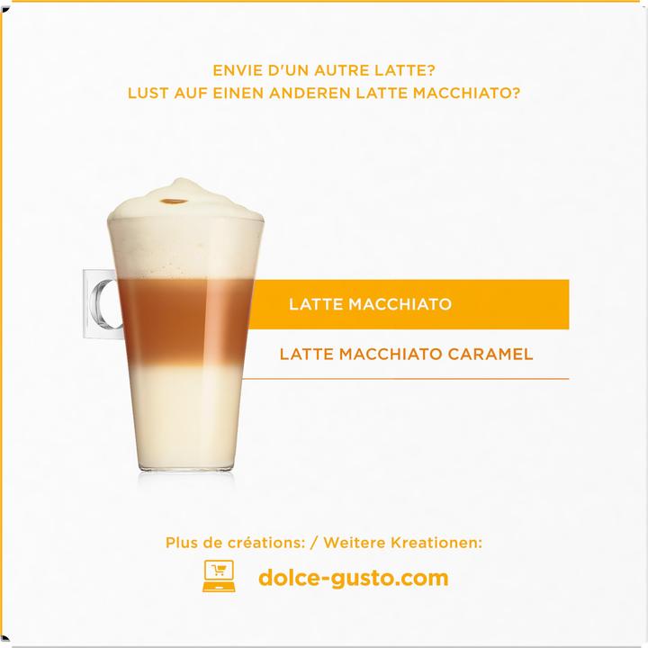 Actual product image Nescafé Dolce Gusto Latte Macchiato (16 x Port.)