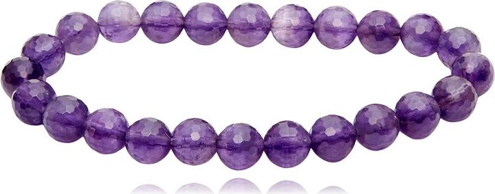 Actual product image Leyda Bracelet Amethyst (19 cm, Stone)