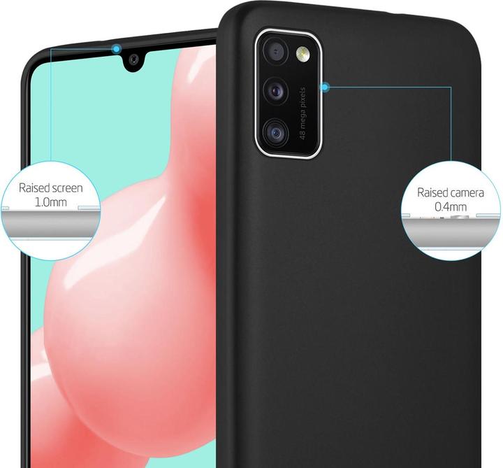 Image du produit Cadorabo Couverture métallique mate TPU (Samsung Galaxy A41)
