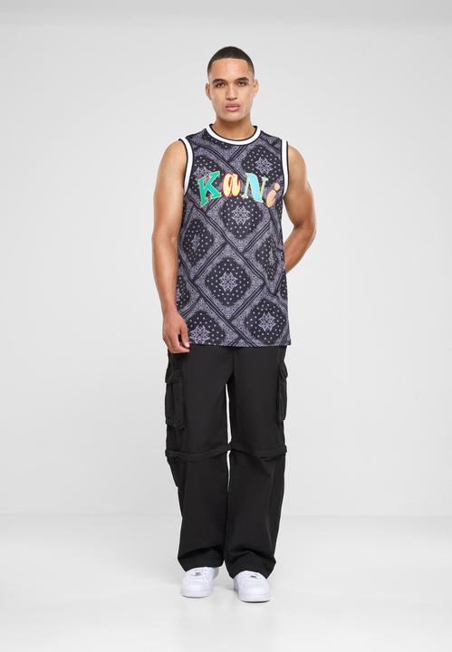 Image du produit Karl Kani KU232-014-2 KK Woven Signature Paisley Basketball Tank - 110759 (XXL)