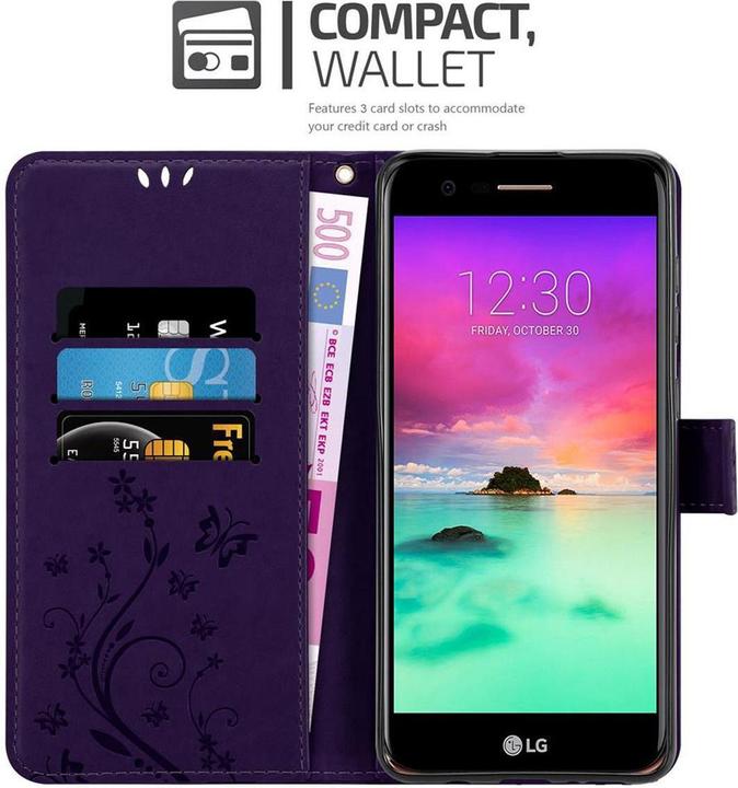 Productafbeelding Cadorabo Bloemen Boekomslag (LG K10)