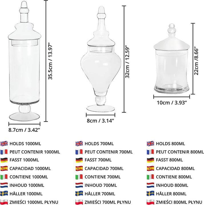 Immagine prodotto Belle Vous Contenitore di vetro (0.70 l)