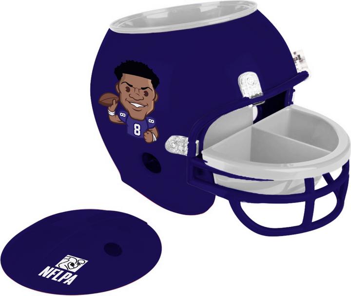 Produktbild Great Branding Baltimore Ravens Snack Helm "JACKSON"