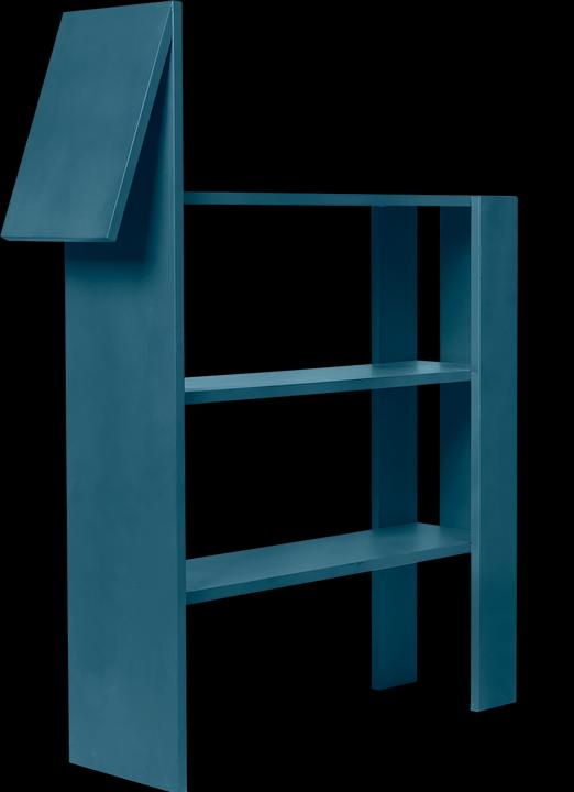 Actual product image Ferm Living Prerd bookcase, dark blue