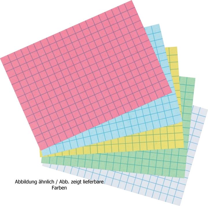 Immagine prodotto Herlitz Schede, DIN A7, quadrate, gialle (74 x 105 mm, 170 g/m², 100 x)
