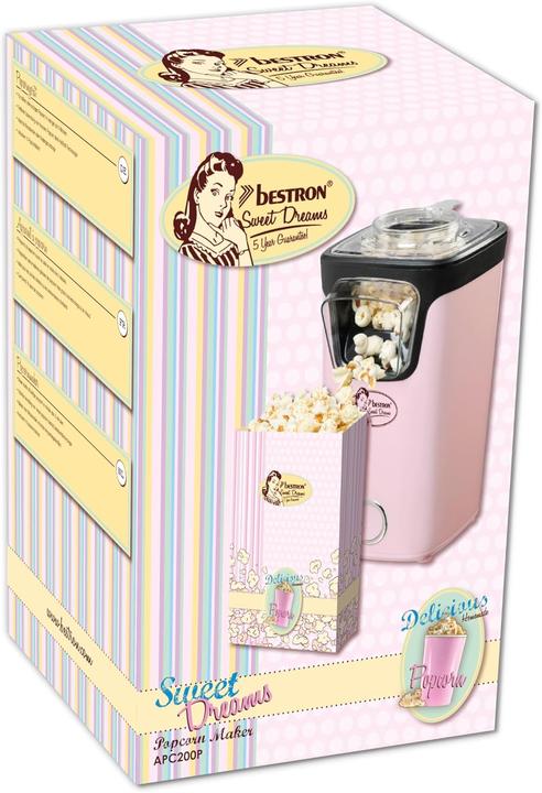 Produktbild Bestron Popcorn Maker, Pink