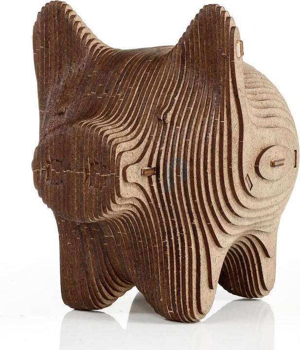 Immagine prodotto Eco Wood Art Puzzle salvadanaio in legno - Maiale