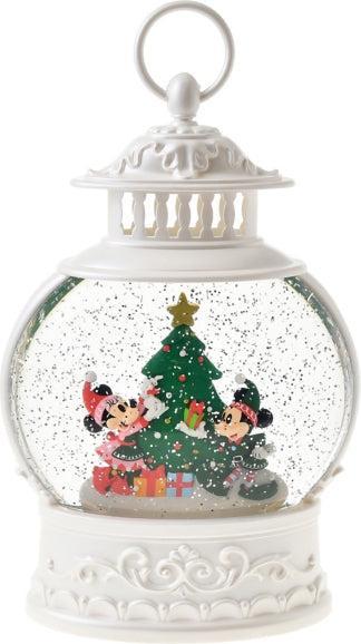 Produktbild Disney Mickey & Minnie Schneekugel Musik & Licht Laterne Weihnachten