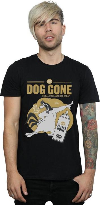 Actual product image Looney Tunes Mens Dog Gone Foghorn Leghorn Cotton T-Shirt (XL)