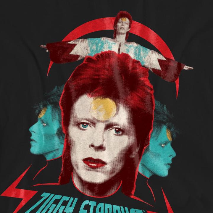 Image du produit David Bowie - T-shirt ZIGGY HEADS - Adulte (M)