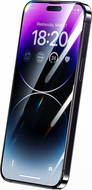 Produktbild Benks V Pro+ Panzerglas - iPhone 14 Pro Max - Schwarz (1 Stück, Apple iPhone 14 Pro Max)