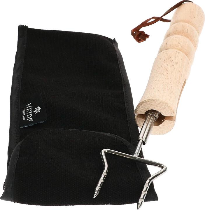 Actual product image Heidi Cheese Line Barbecue fork