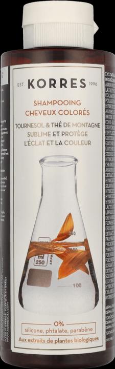 Actual product image Korres Sunflower & Mountain Tea (250 ml, Liquid shampoo)