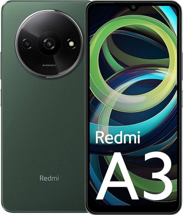 Produktbild Xiaomi Redmi A3 (128 GB, Forest Green, 6.71", Dual SIM, 8 Mpx, 4G)