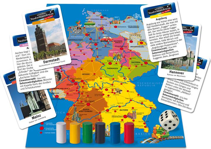 Produktbild Noris Deutschlandreise für Kinder (Deutsch)