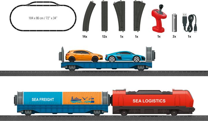 Produktbild Märklin Startpackung Hafen (Spur H0)