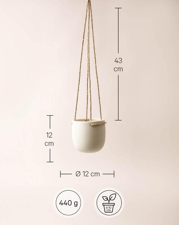 Actual product image Esmée Hanging pot (12 cm)