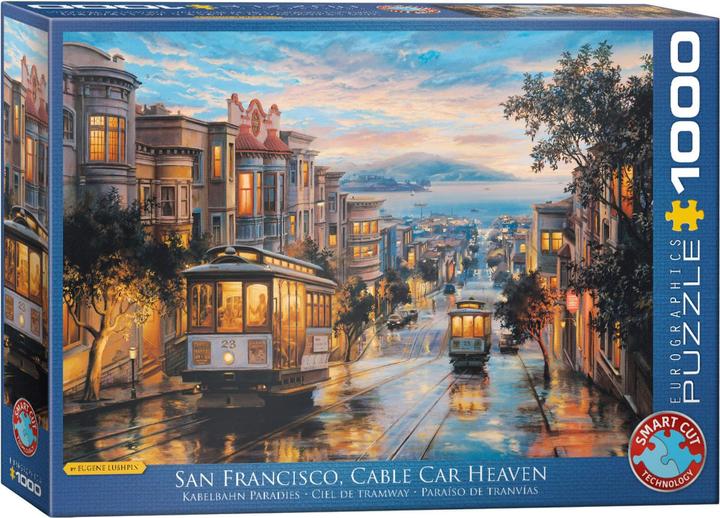 Image du produit Eurographics San Francisco, le paradis du téléphérique (1000 pièces)
