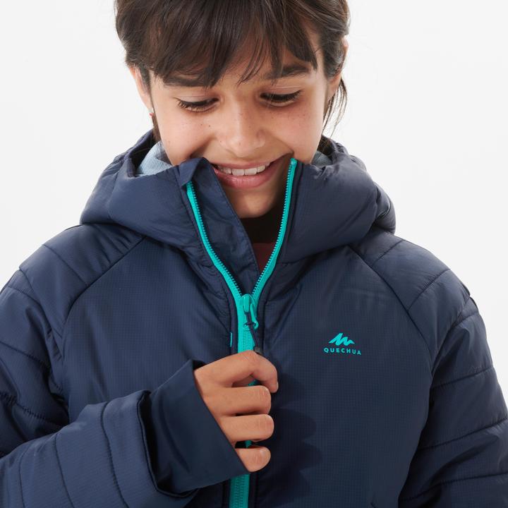 Actual product image Quechua Doudoune Hybrid Fille Mh500 Tw (116, 128)