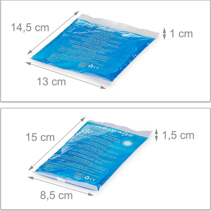 Actual product image Relaxdays Kühlpads (10 x, 1750 g)