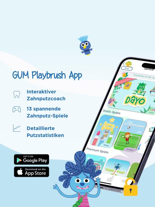Produktbild GUM Playbrush (Schallzahnbürste)