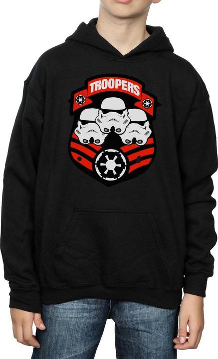 Produktbild Star Wars Stormtrooper Troopers Kapuzenpullover Jungen (152, 158)