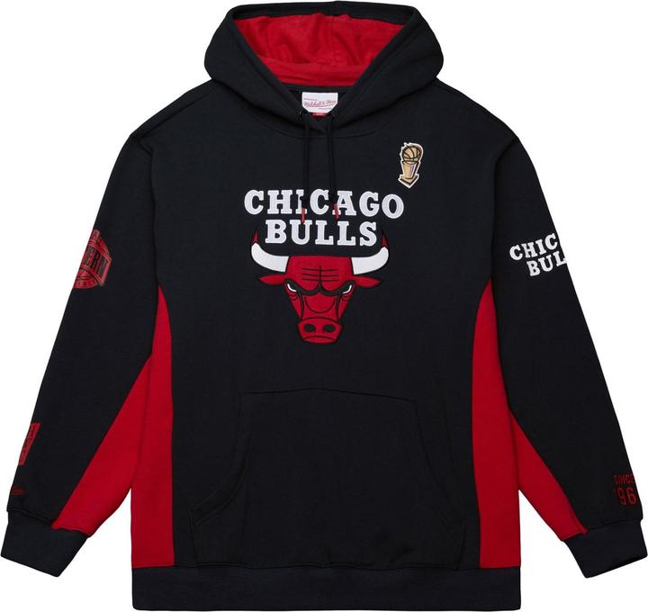 Actual product image Mitchell & Ness Fleece Hoody - ORIGINS Chicago Bulls - XL (XL)
