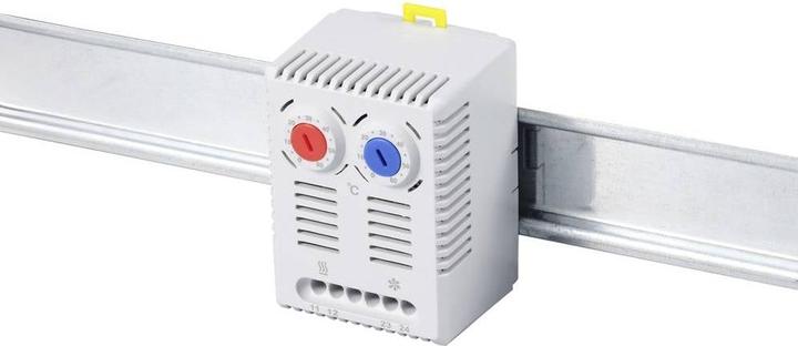 Image du produit Tru Components Schaltschrankheizungs-Thermostat TC-NT71-F01 NCNO 1 Öffner, 1 Sc