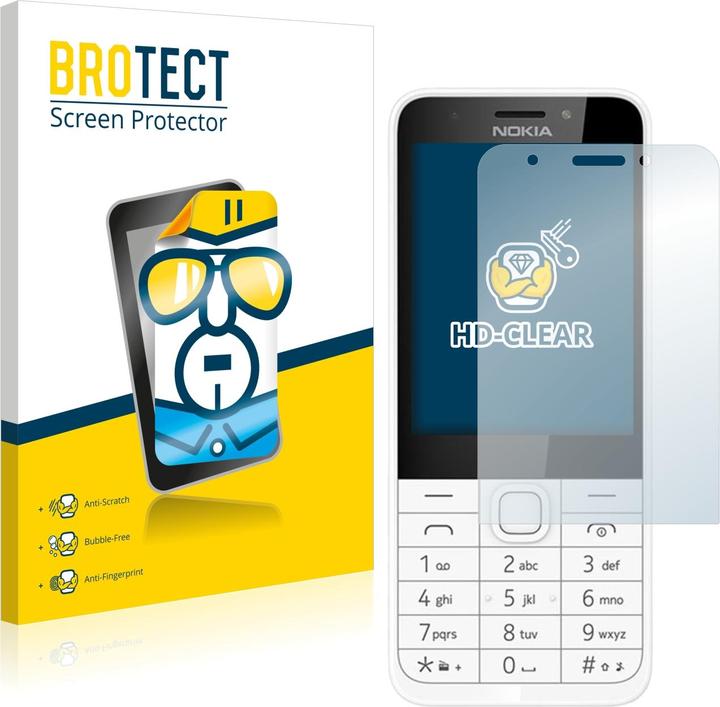 Produktbild BROTECT Schutzfolie Displayschutz Klar (2 Stück, Swisstone SC 230)