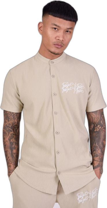 Actual product image Project X Paris Short sleeve shirt with mao collar (M)