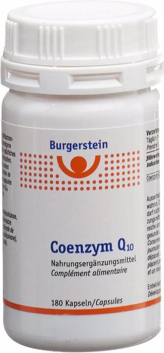 Actual product image Burgerstein coenzyme Q10 (180 Piece, Capsules, 54 g)