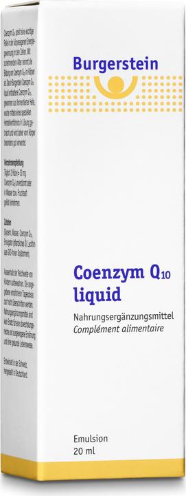 Image du produit Burgerstein Coenzyme Q10 liquide (1 pièce(s), Liquide, 76 g)