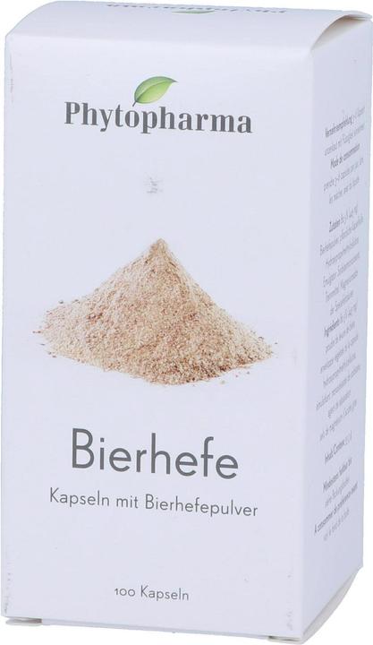 Phytopharma Bierhefe (100 Stück, Kapseln, 55.30 g)