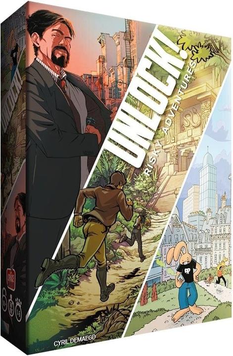 Actual product image Asmodée Unlock Risky Adventures (Spe) (French)