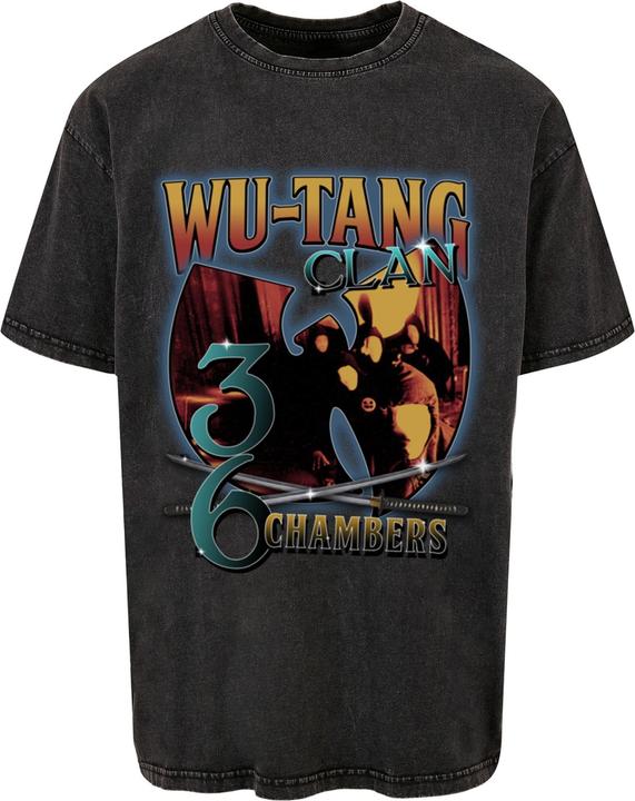 Urban Classics Wu Tang 36 Chambers Acid Was Oversize Tee - 119355