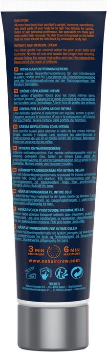 Actual product image No Hair Crew Intimate (100 ml, 1 x, 135 g)