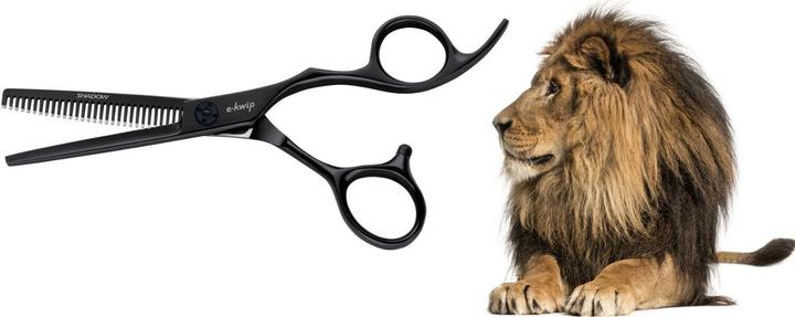 Actual product image E-kwip Shadow modeling scissors 40Z (13.97 cm)