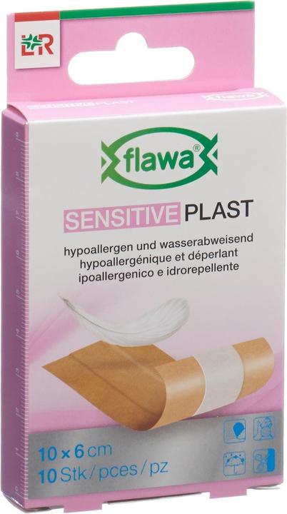 Flawa Plast Pflasterstreifen 6x10cm (10 x)